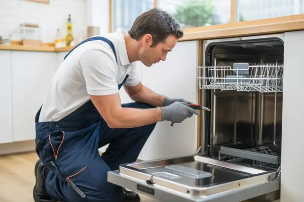 appliance repair technician repair dishwasher