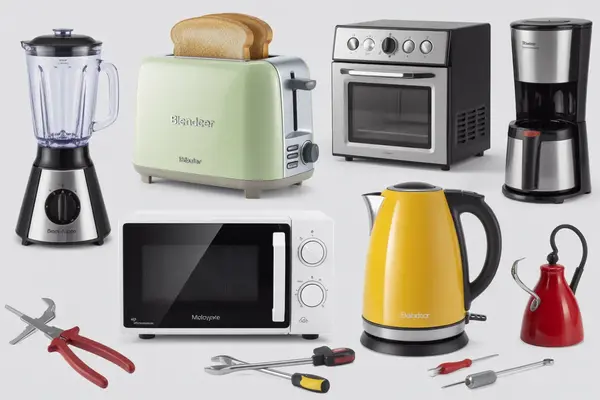 collage of various small appliances