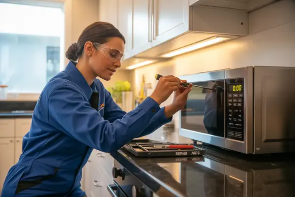 female repair microwave