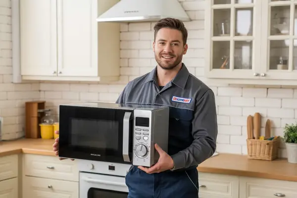 fixed microwave oven